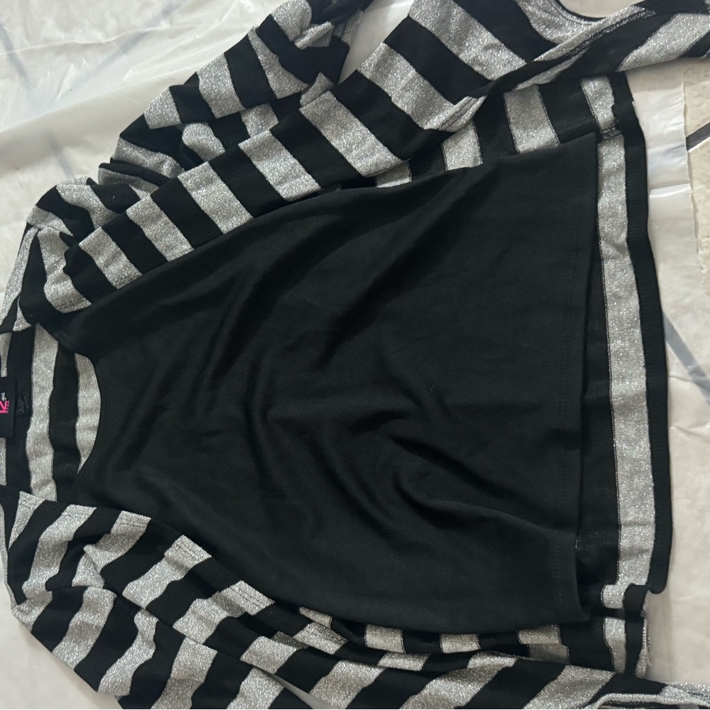 Sparkly girls shirt size L